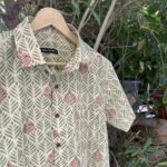 Cotton shirt for men , printed shirt, men shirt, block print . block printing, brand-SETHJI, available on Souls of India