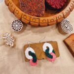 Beautiful Crochet earrings, brand- Kauseyah, available on Souls of India