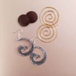 Cool earrings pack of 3 set, brand- ONEarth, available on Souls of India