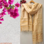 kosa silk dupatta/stole, brand- Kauseyah available on Souls of India