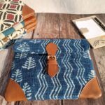 ipad sleeve indigo laptop bag, brand- Varnan, available on Souls of India