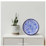 Blue Pottery Plate, brand- Souls Of India