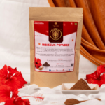 Natural Hibiscus Powder for Skin & Hair, brand- AyurvedaAmrita