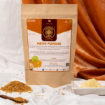 Fenugreek Methi Powder, Natural skin hair powder, brand- AyurvedaAmrita